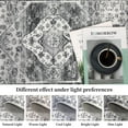 thumbnail image 4 of Aoile 2' x 6' Washable Runner Rug | Soft Retro Distressed Rug | Entrance Rug | Boho Vintage | Non Slip | Low Pile | Gray, 4 of 10