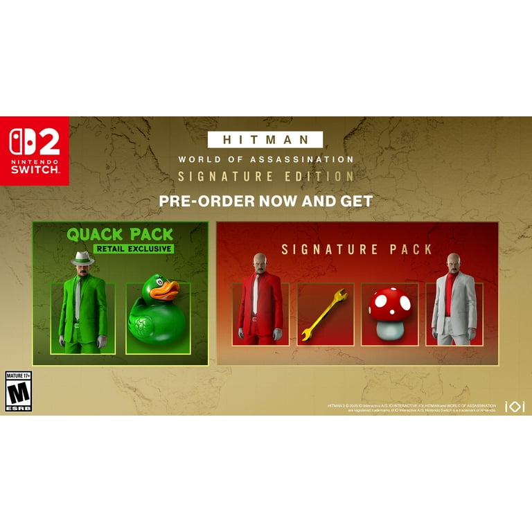 HITMAN World of Assassination Signature Edition - Nintendo Switch