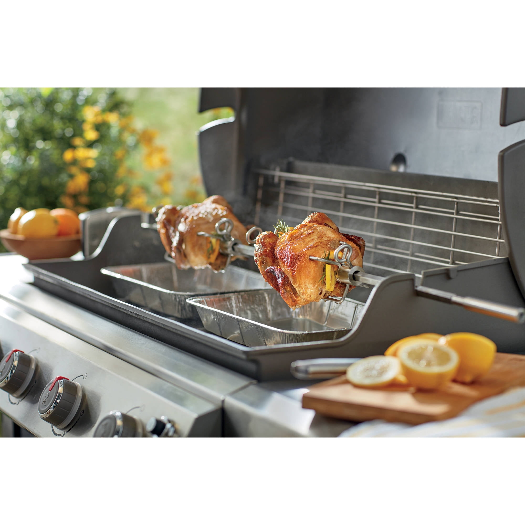 Weber genesis rotisserie kit top