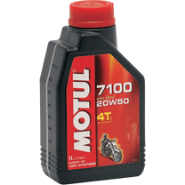 Motul Lubricants 104103 7100 4T Synthetic Ester Motor Oil - 20W50 - 1L.