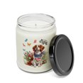 thumbnail image 2 of Brittany Spaniel Celebrates Spring and Enjoys a Happy Easter Soy Wax Candle Brittany Dog Lover Gifts Idea 9oz White Birch & Black Pepper Candle - 02001, 2 of 5