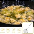 thumbnail image 3 of Sentmoon Strainers for Kitchen Colander for Kitchen Pasta Strainer Stainless Steel Filter Spoon Used for Deep Pot Filter Spoon Slotted Spoon with Holes and Kitchen Utensil Mesh Skimmer, 3 of 6