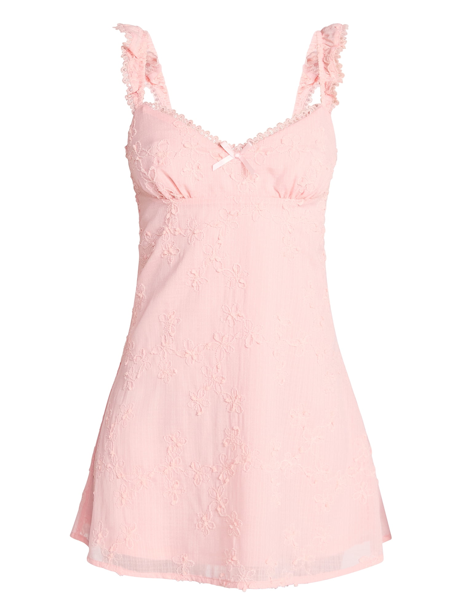 No Boundaries Ruffle Strap Mini Dress, Women's XXS-XXL