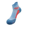thumbnail image 2 of hoksml Kids Cushioned Ankle Running Socks, Breathable Compression Athletic Short Socks for Youth Sports Fitness Training, 2 of 8