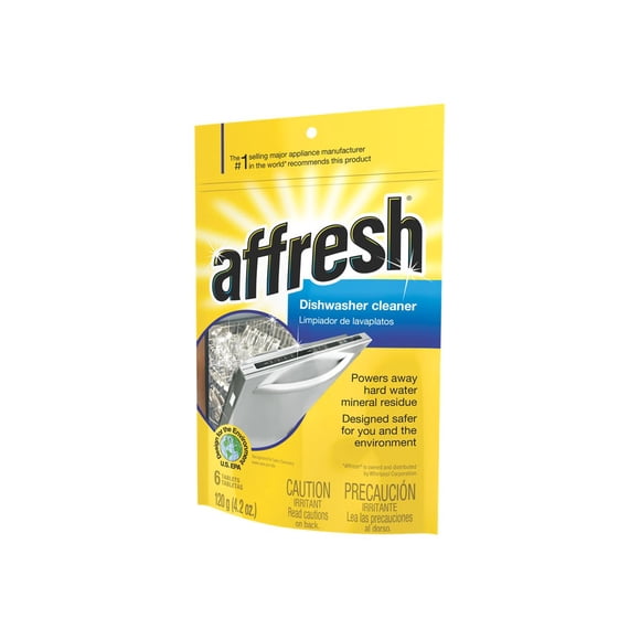 Affresh Dishwasher Cleaner, Helps Remove Limescale and Odor-Causing Residue, 6 Tablets