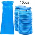 thumbnail image 2 of KUNyu 10Pcs 1000ML Disposable Travel Car Airplane Motion Sickness Nausea Vomit Bag, 2 of 9