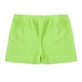 thumbnail image 3 of renvena Girls Quick Dry Boardshort Swim Shorts UPF50+ Running Shorts Summer Active Swim Trunks Yellow Green 12, 3 of 7