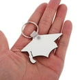 thumbnail image 5 of FRCOLOR 8pcs Graduation Keychain Set Sublimation Graduation Keychains Graduation Party Favors For Guests Graduation Diploma Pendants, 5 of 8