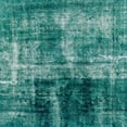 thumbnail image 1 of Ahgly Company Machine Washable Indoor Square Abstract Teal Green Area Rugs, 4' Square, 1 of 1