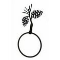 thumbnail image 2 of Village Wrought Iron TBR-89 Pinecone Towel Ring, 2 of 2