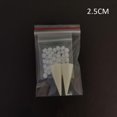 thumbnail image 1 of Accesorios de dientes de vampiro, dentaduras postizas para disfraz de fiesta, colmillos de resina con pegamento sólido, decoración de Halloween, 1 par, 1 of 4
