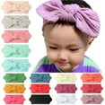 thumbnail image 5 of EnJoCho Toddler Summer Hairband Baby Boys Girls Solid Stretch Headwear Headband Baby Kids Boys Girls Casual Fashion Hair Accessories, 5 of 6