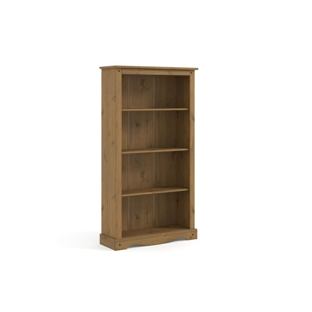 Solid Wood Bookcase by Gateway Creations Inc. in a natural finish.