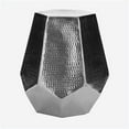 thumbnail image 1 of Safavieh Tantalum Aluminum Stool in Silver, 1 of 3