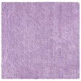 thumbnail image 2 of SAFAVIEH California Plush Solid Shag Area Rug, Lilac, 6'7" x 6'7" Square - Modern Design, Lilac, Non-Shedding & Easy Cleaning, Ultra Plush Thick Pile, Ideal for Living Room, Bedroom, 2 of 12