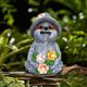 thumbnail image 4 of Solar Powered Sloth Statue Garden Decor Animal Sculpture Decoration, 4 of 5
