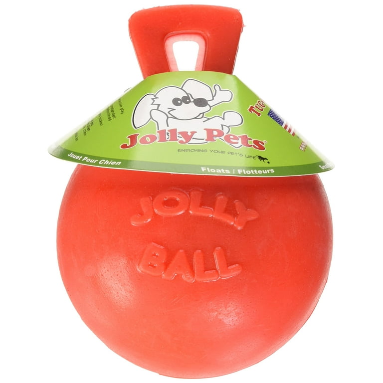 Jolly Pets Soccer Ball 8 in Orange