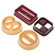 thumbnail image 1 of GOOHOCHY 2 sets Cookie DIY Moldes Moldes de pastel de plástico Cortadores de galletas creativos DIY Fondant Molde, 1 of 7