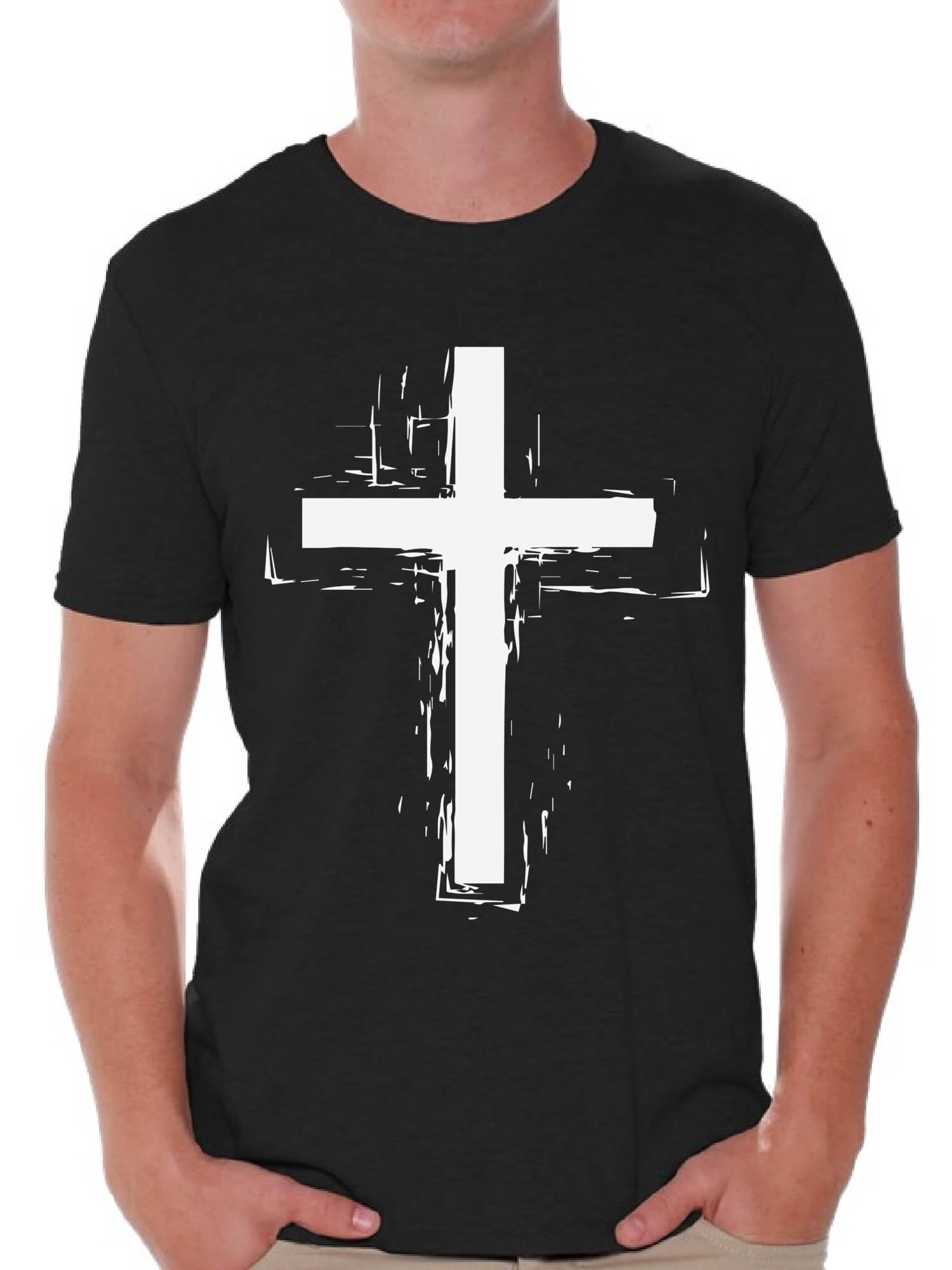 Awkward Styles Cross T Shirt for Men Christian Mens Shirts Christian ...