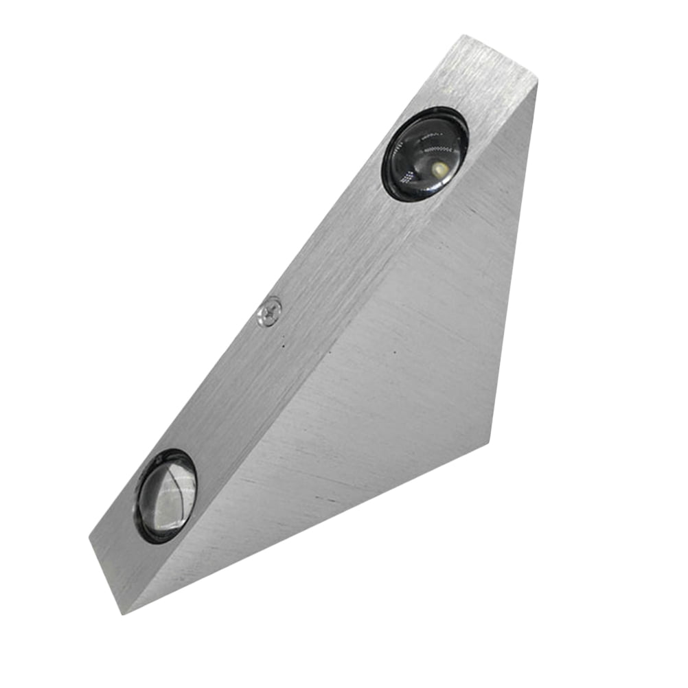 3W LED Modern Wall Lamp Triangle Aluminum Wall Light for Bedroom
