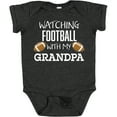 thumbnail image 3 of Inktastic Watching Football with My Grandpa Boys or Girls Baby Bodysuit, 3 of 5