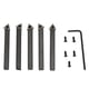 thumbnail image 4 of Carburo cementado NikouMX 5 piezas de carburo de tungsteno con inserto indexable 1/4 pulg herramienta, 4 of 8