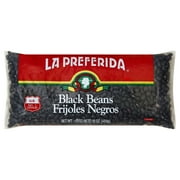 La Preferida Traditional Black Beans, 16 oz Bag