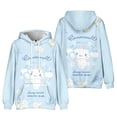 thumbnail image 4 of Sanrio-Sudadera con capucha para niños, ropa de Anime de dibujos animados Cinnamoroll, regalos de cumpleaños, 4 of 5
