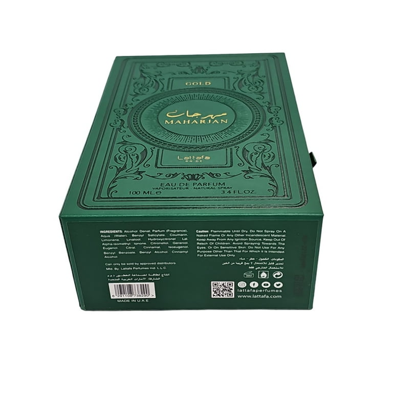 Lattafa Pride Maharjan Gold Eau De Parfum 3.4 Oz Lattafa