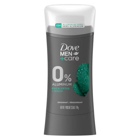Dove Men+Care Dove For Men Eucalyptus And Birch Deodorant, 2.6 Oz, 2 Pack