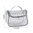 thumbnail image 2 of OCCOA Large Capacity Travel Makeup Bag Portable Cosmetic Storage Organizer Waterproof Toiletry Bag Multifunctional Travel Accessories Pouch for Women, Gray, 2 of 5