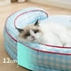 thumbnail image 4 of Cama para gatos, tapete refrescante, mueble, funda extraíble y lavable, caseta para mascotas, nido para perros pequeños 60 cm x 60 cm, 4 of 9