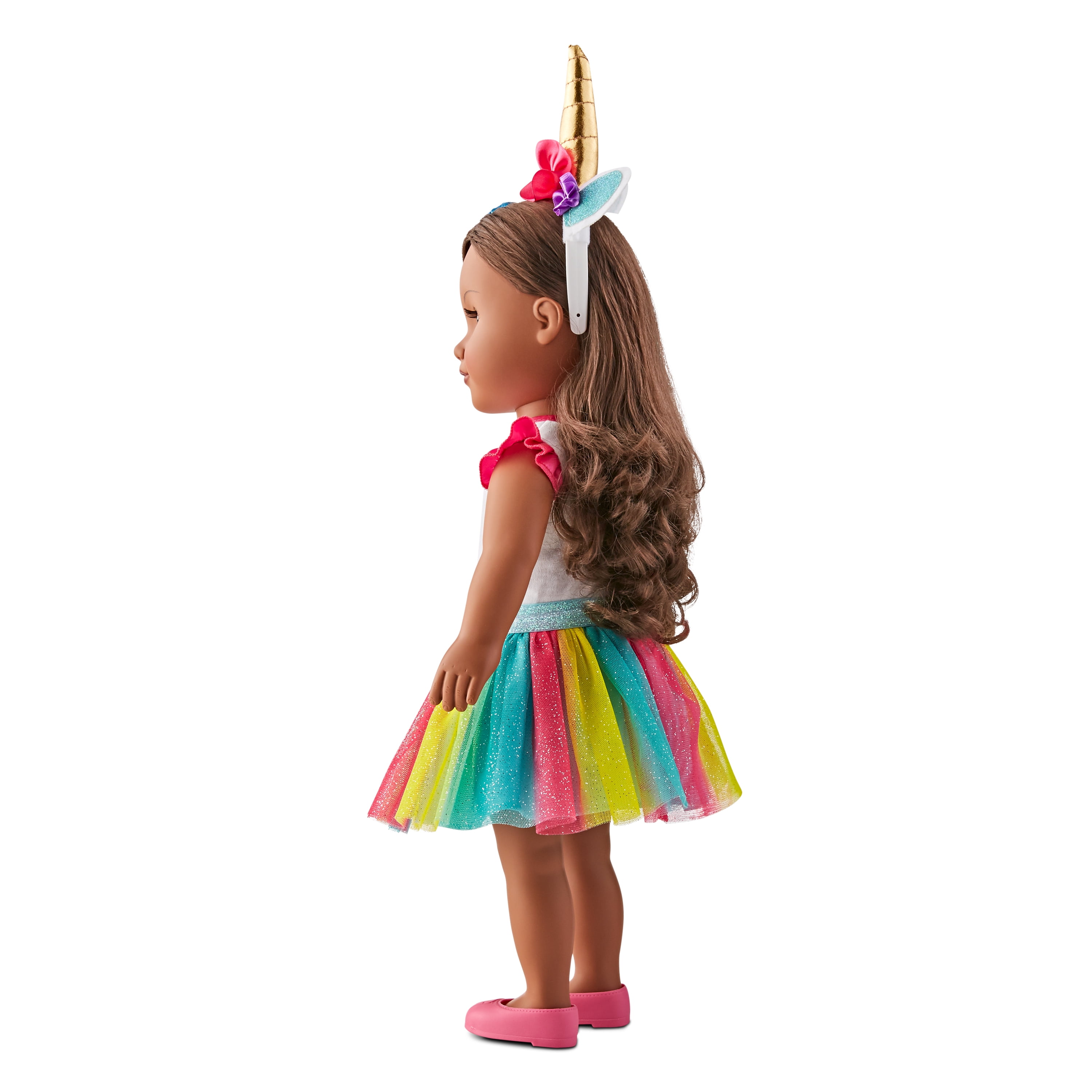 My Life As 18-inch Poseable Unicorn Trainer Doll, African American