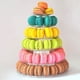 thumbnail image 5 of Soporte de torre para macarrones de 6 niveles, presentación elegante para niveles personalizables, soporte de plástico transparente para pasteles, magdalenas y postres, 5 of 5