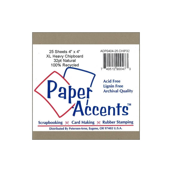 Chipboard 4x4 XL Heavy 32pt 25pcPk Natural