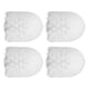 thumbnail image 4 of Cabezales de repuesto de rosca para limpieza de inodoro, cabezales de cepillo para inodoro, accesorio de baño, 4 Uds., 4 of 5