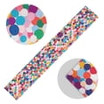 thumbnail image 5 of Yayeee Table Runner 90 inches Long Home Kitchen Dinning Party Decoration, Blue Colorful Circles, 5 of 7