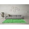 thumbnail image 3 of Ahgly Company Indoor Rectangle Abstract Emerald Green Contemporary Area Rugs, 4' x 6', 3 of 4