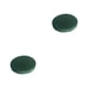 thumbnail image 4 of Bewildely Artefacto de meditación - Cojín de futón Tatami cómodo Fácil de limpiar Cojín de asiento de ventana Adrift simple pero moderno Verde oscuro (terciopelo) 2piezas, 4 of 6