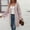 Beige, variant on AOOCHASLIY Women 2023 Tops Clearance Women's Fashion Casual Color Long Sleeve Cardigan Coat