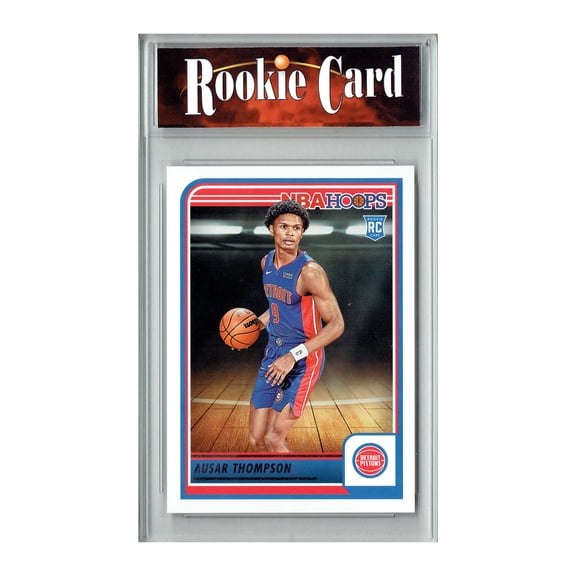 Certified Mint  Ausar Thompson 2023 NBA Hoops #255 Rookie Card Detroit Pistons