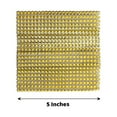 BalsaCircle 4 Gold Rhinestone Mesh Velcro Curtain Tie Backs Backdrop ...