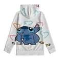 thumbnail image 4 of Stitch Hoodie with Pocket Cartoon Anime for Boys Girls Teens Gift, 4 of 6