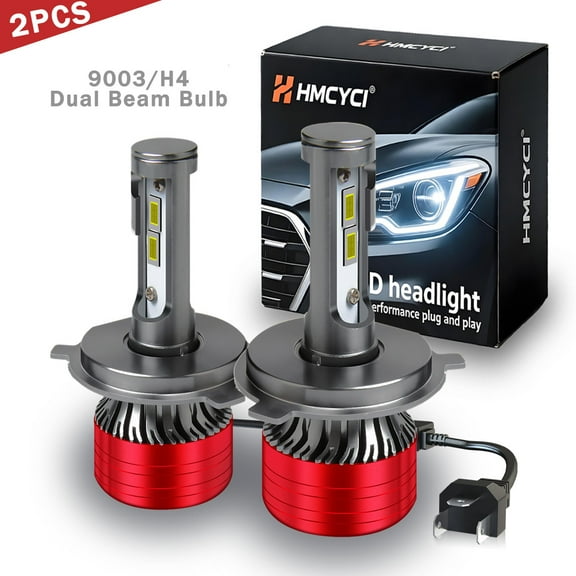 H4 9003 LED Headlight Bulbs for Toyota Camry 1997-1999 / Corolla 1998-2000 hi/lo