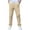 AD05_Beige, variant on Boys Athletic Pants Pull On Relaxed Uniform Pants Elastic Waist Lightweight Trousers with Pockets Beige 170