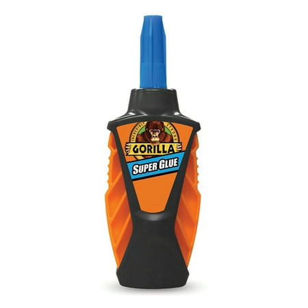 Gorilla Glue Brand Super Glue 5.5 Gram Bottle, Clear Color. Assembled Product Weight .08 lbs