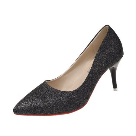 

Shoes For Women 2022 Spring High Heel Pumps Sexy Foot Fetish Alternative Passion Sexy Red Bottom Pointed 10 CM Zapatos De Mujer