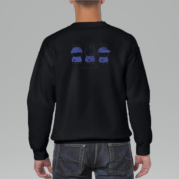 Wave To Earth Miffy Band Music SWEATSHIRT, for men & women, up to size 5XL.