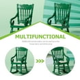 thumbnail image 2 of Shisuyan 2Pcs Mini Rocking Chairs Mini House Chair Decors Wooden Rocking Chairs Mini House Adorns, 2 of 9