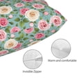 thumbnail image 3 of Naloa Rose Flowers Pillow Covers, Throw Pillow Case Cushion Covers,Cushion for Bedroom,Couch,Home-20"x30", 3 of 6